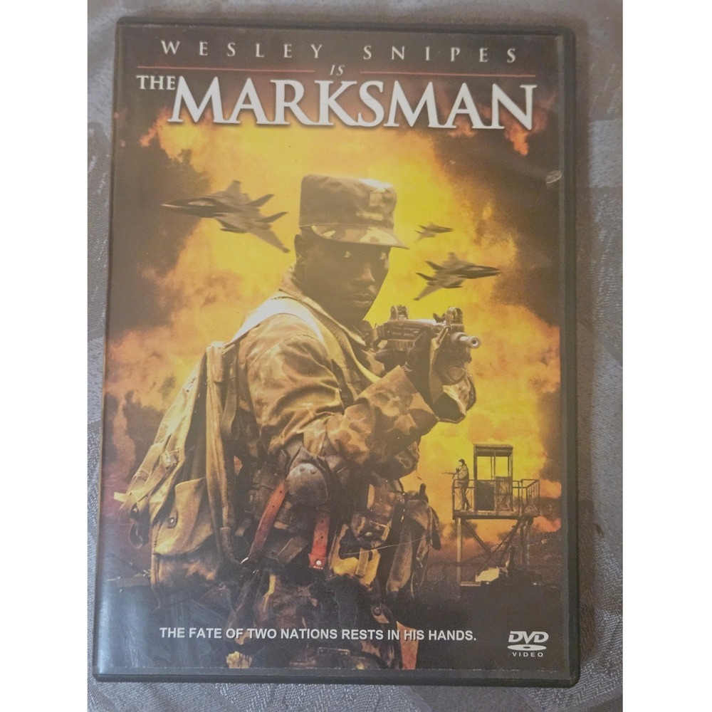 The Marksman DVD Wesley Snipes Action Thriller 2005 Sony Pictures R Rated Movie